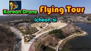 韩国无人机飞行游览利川市丨Korean Drone Flying Tour Icheon-si