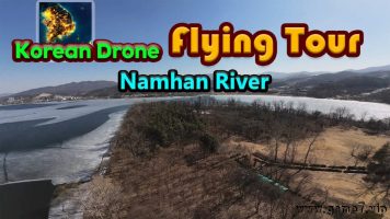 韩国无人机飞行游览南汉江丨Korean Drone Flying Tour Namhan River