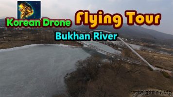 韩国无人机飞行游览北汉江丨Korean Drone Flying Tour Bukhan River