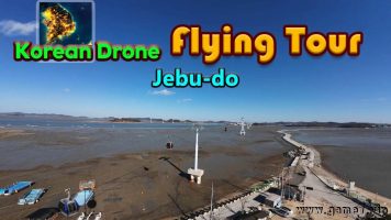韩国无人机飞行游览济扶岛丨Korean Drone Flying Tour Jebu-do
