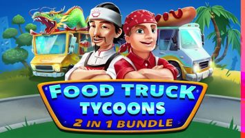 烹饪大亨 二合一|官方中文|NSZ|原版|Food Truck Tycoons – 2 in 1 Bundle|快餐车大亨 – 2 合 1
